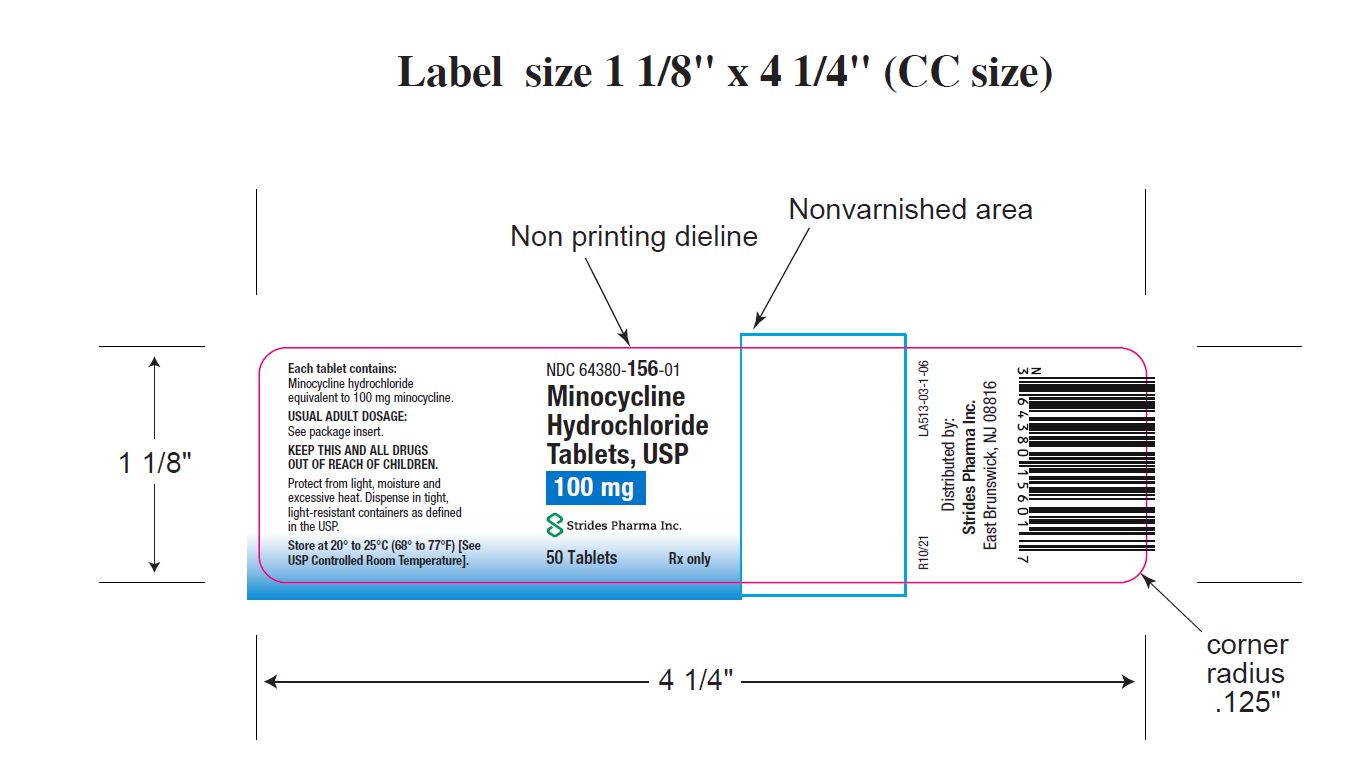 Rx Item:Minocycline 100MG 50 TAB by Stride Pharma USA Gen Dynacin