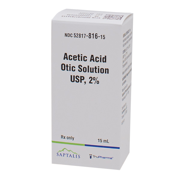 Rx Item:Acetic Acid 2% 15ML Vosol Sol by Tru Pharm USA