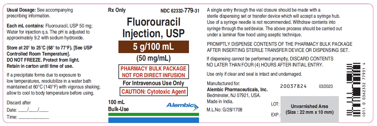 Rx Item-Fluorouracil  5 GM VL 100 ML by Alembic Pharma USA