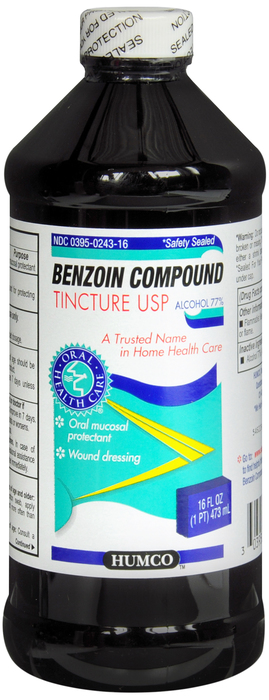 Benzoin Compound Tincture USP 16 oz by Humco