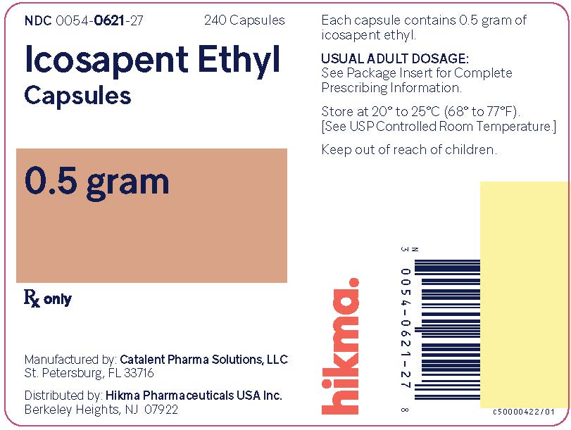 Rx Item:Icosapent 500mg 240 CAP by Hikma Pharma USA Gen Vascepa