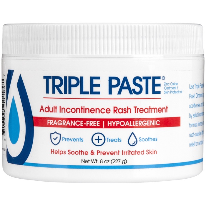 Triple Paste Adult Incontinence Rash 8Oz By Emerson Healthcare