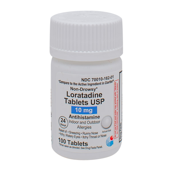 Case of 48-Loratadine Tab 10 mg 100 By Granules Phrma USA Gen Claritin
