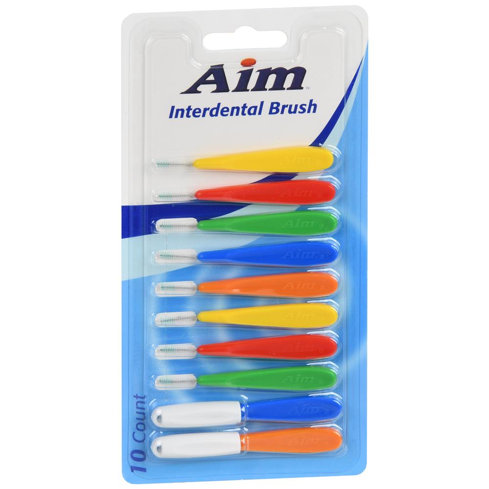 Aim® Interdental Brush, 10 Count Case of 48