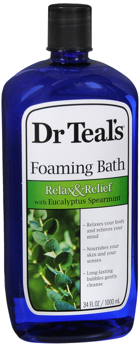 Dr Teals Eucalyptus Foaming Bath 34Oz By Parfums De Coeur Ltd USA 