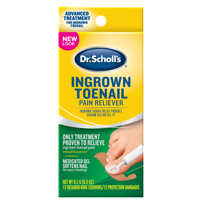 Case of 24-Dr. Scholl's Ingrown Toenail Pain Reliever 8.5 GM