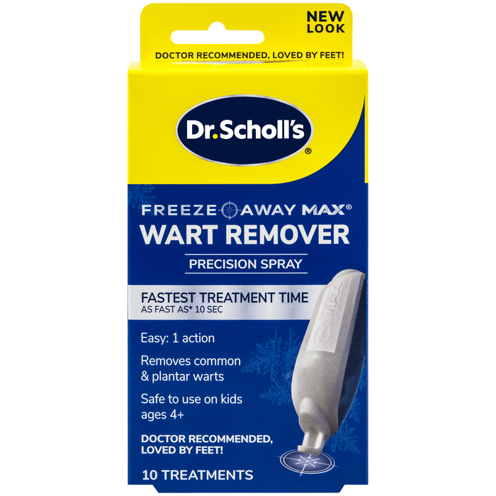 Pack of 12-Dr. Scholls Freeze Away Wart Remover Spray 10ct DR Scholls USA 