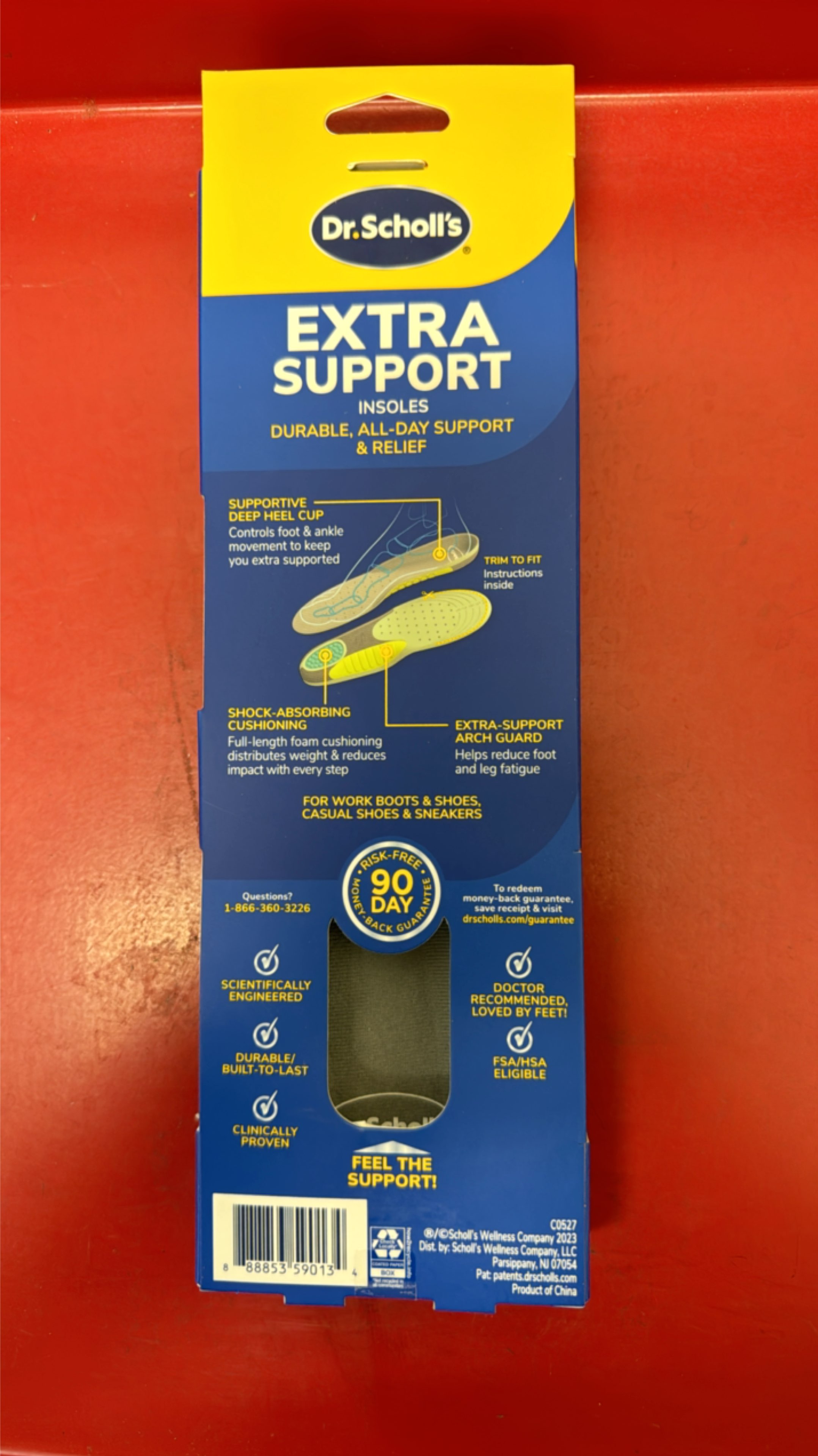 Dr. Scholls Pain Relief Women's Extra Support Orthotics For Women 1 pair