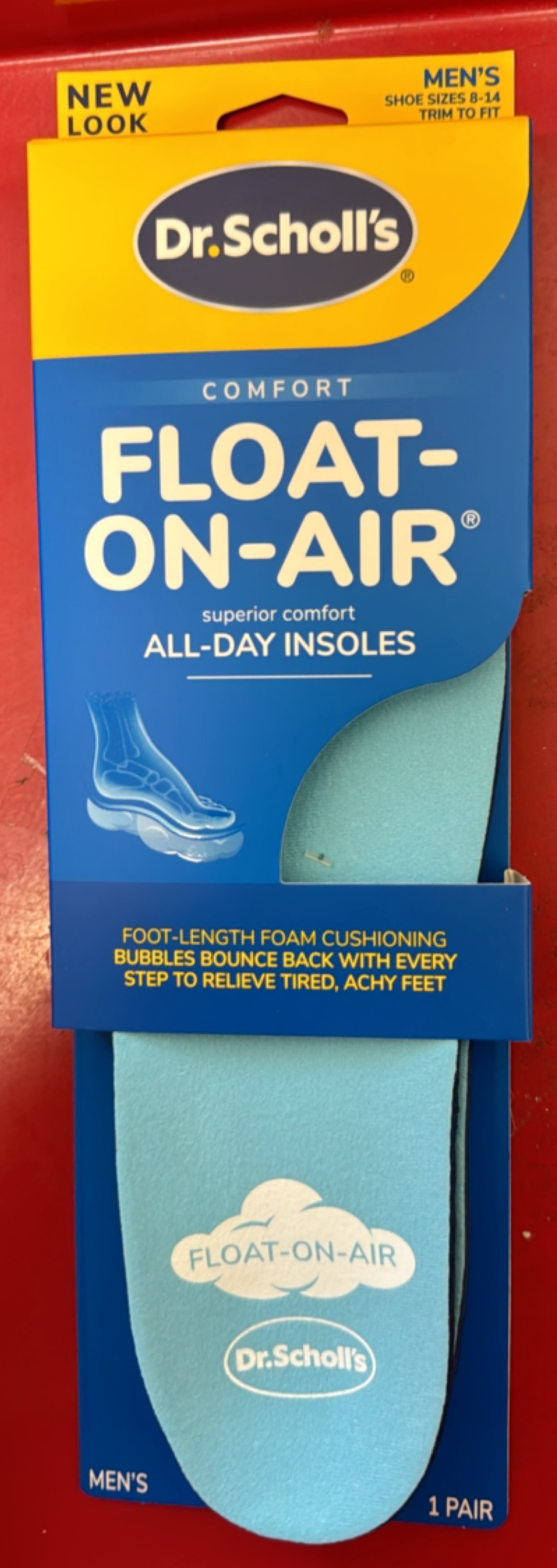 Dr Scholls Float On Air Insole Men Pair By Emerson/DR Scholls US
