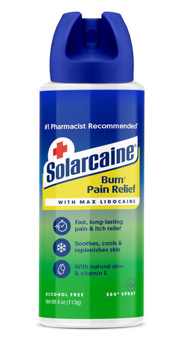 Solarcaine Burn Pain Relief Spray 4oz