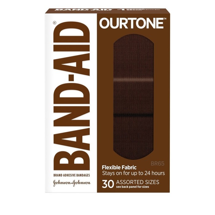 BAND-AID Ourtone BR65 Assorted Bandage 30ct  By J&J Consumer