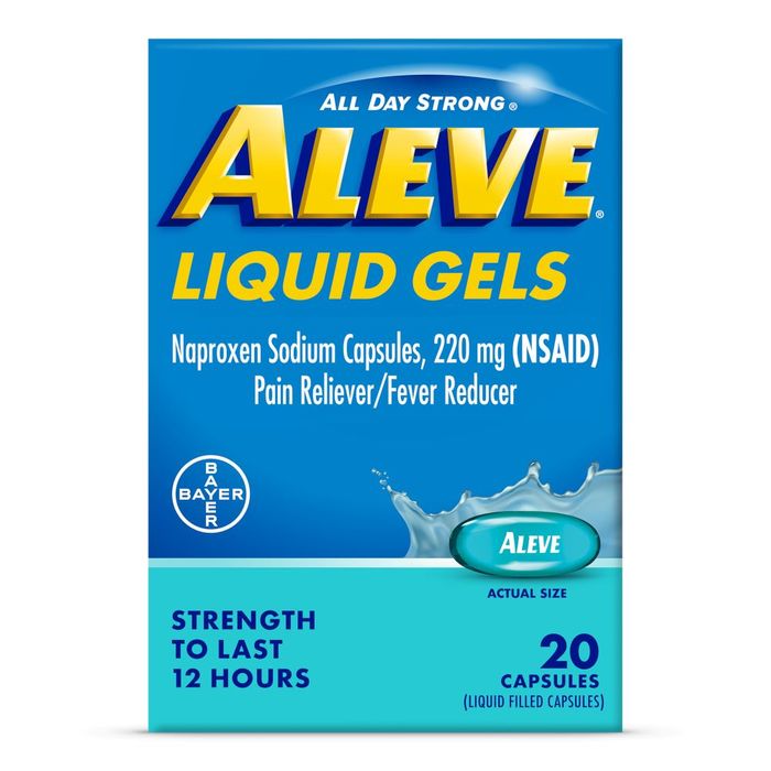 Aleve Naproxen 220mg Liquid Gels 20ct By Bayer Consumer Health