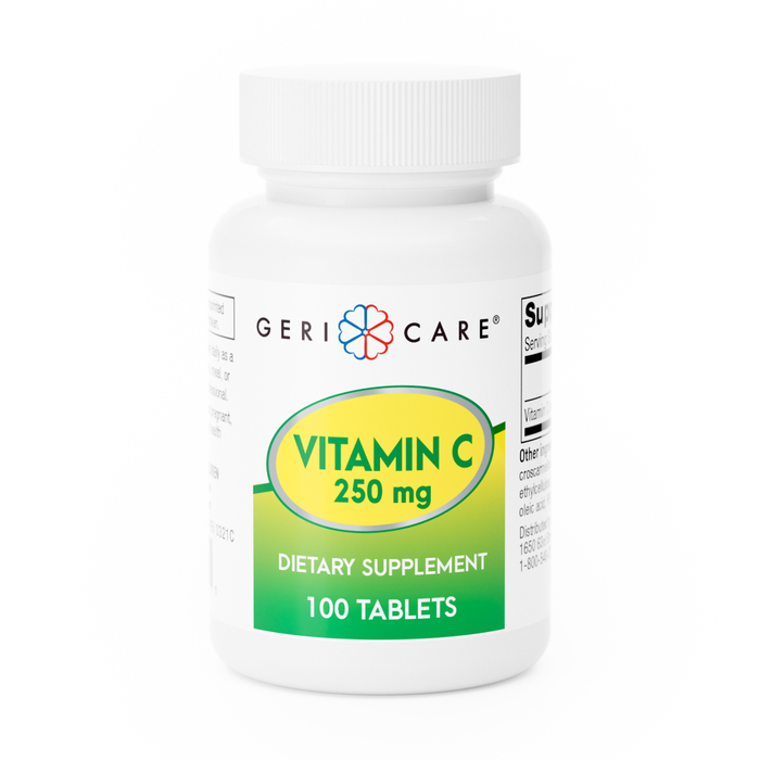 Vit C 250Mg Tablet 100Ct By Geri-Care