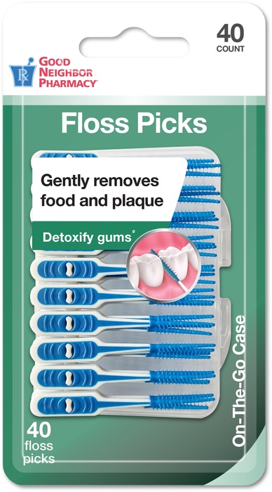 Case of 144-Good Neighbor Pharmacy Floss Picks 40ct