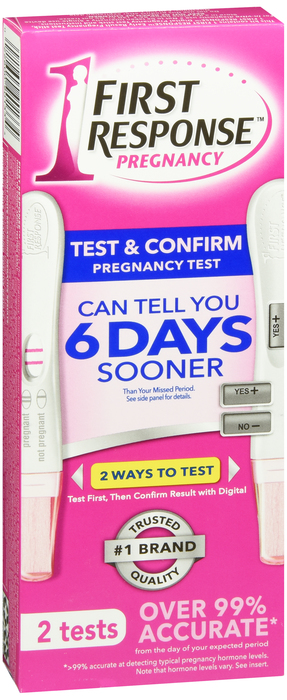 First Response Pregnancy Test Test/Confrm Stick 2 count By Church & Dwight USA 