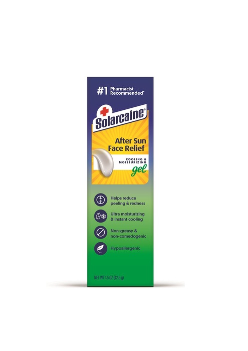 Solarcaine After Sun Face Relief Gel 1.5o By Emerson Healthcare