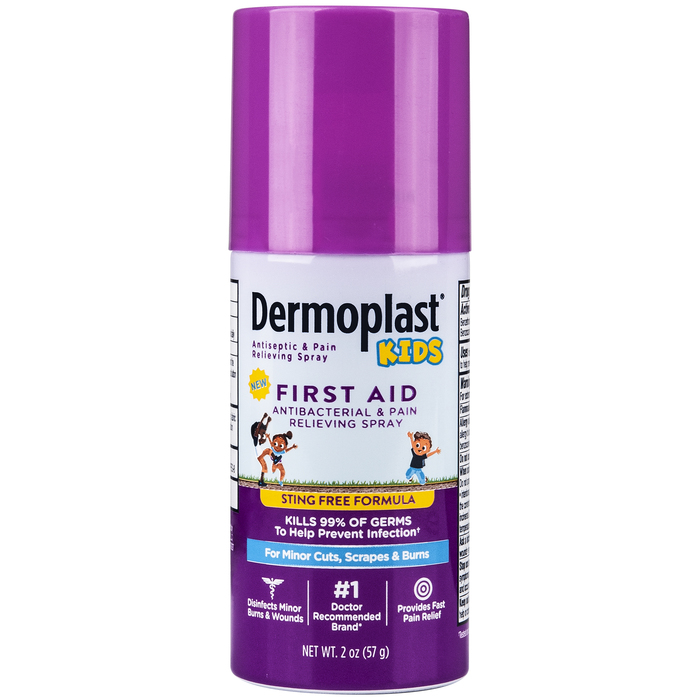 Dermoplast Kids First Aid Antiseptic and Pain Relieving Spray 2 OZ  By Emerson