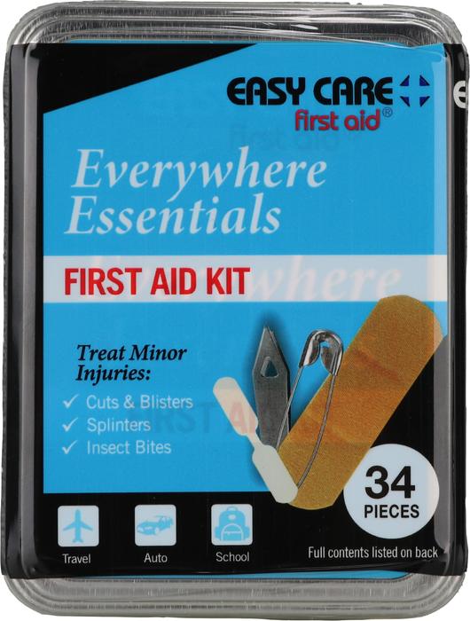 Pack of 12-Easy Care Essentials Everywhere First Aid Kit 34ct