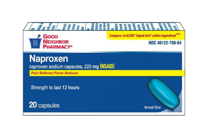 Case of 24-GNP Naproxen Sodium 220Mg Sgc 20Ct By Bion Pharma 
