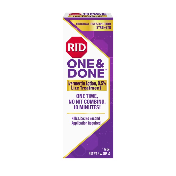 '.Rid One & Done Lice Treatment Lot 4Oz  B.'