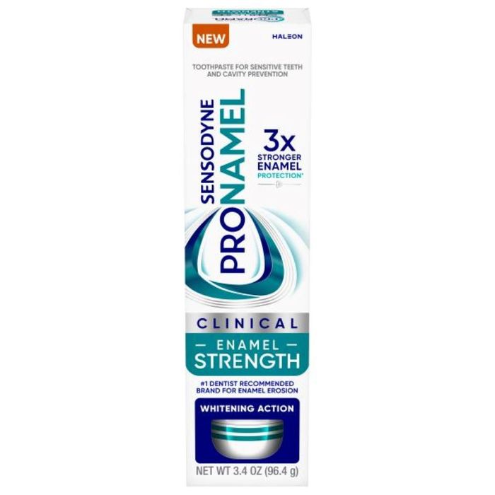 Pack of 12Sensodyne Pronamel Clinical Enamel Strength Whitening Toothpaste 3.4oz