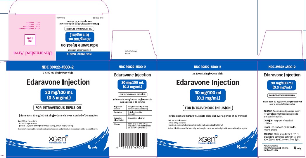 Linea Radiocava Edaravone 30 Mg Sdv 2X100 Ml By X-Gen Pharma Gen Radicava