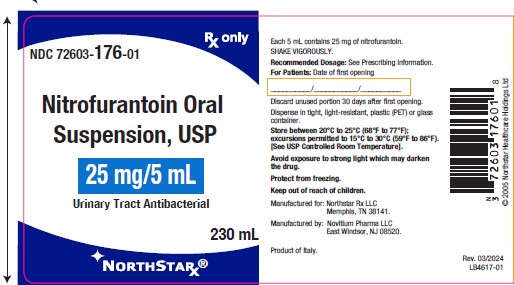 Rx Item-Nitrofurantoin 25 Mg-5 Ml Sus 230 Ml By Northstar Pharma USA