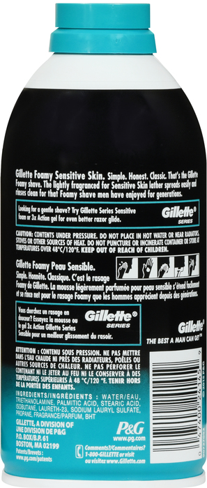 '.Gillette Foamy Shave Foam Sens.'