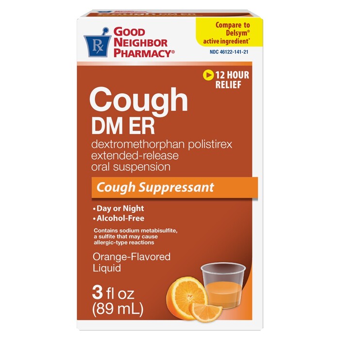 CASE OF 72-GNP COUGH DM ADULT ORNG 30 MG ER SUS 3OZ BY PERRIGO-GNP USA