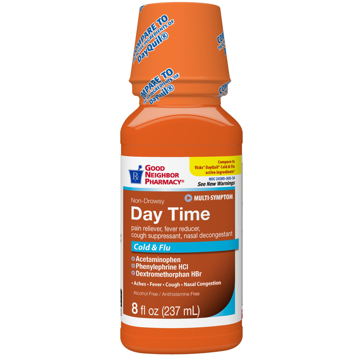 CASE OF 12-GNP DAY TIME ORIGINAL LIQ 8OZ BY PERRIGO-GNP USA