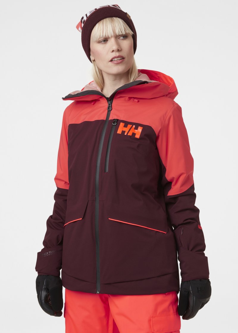 Image 3 of HELLY HANSEN - W POWCHASER LIFALOFT JACKET, Small Only, WILD ROSE