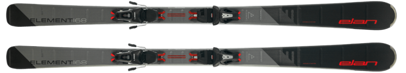 Image 3 of ELAN - ELEMENT BLACK RED Light Shift SKIS 160cm +  EL 10.0 GW BINDINGS  - 2022