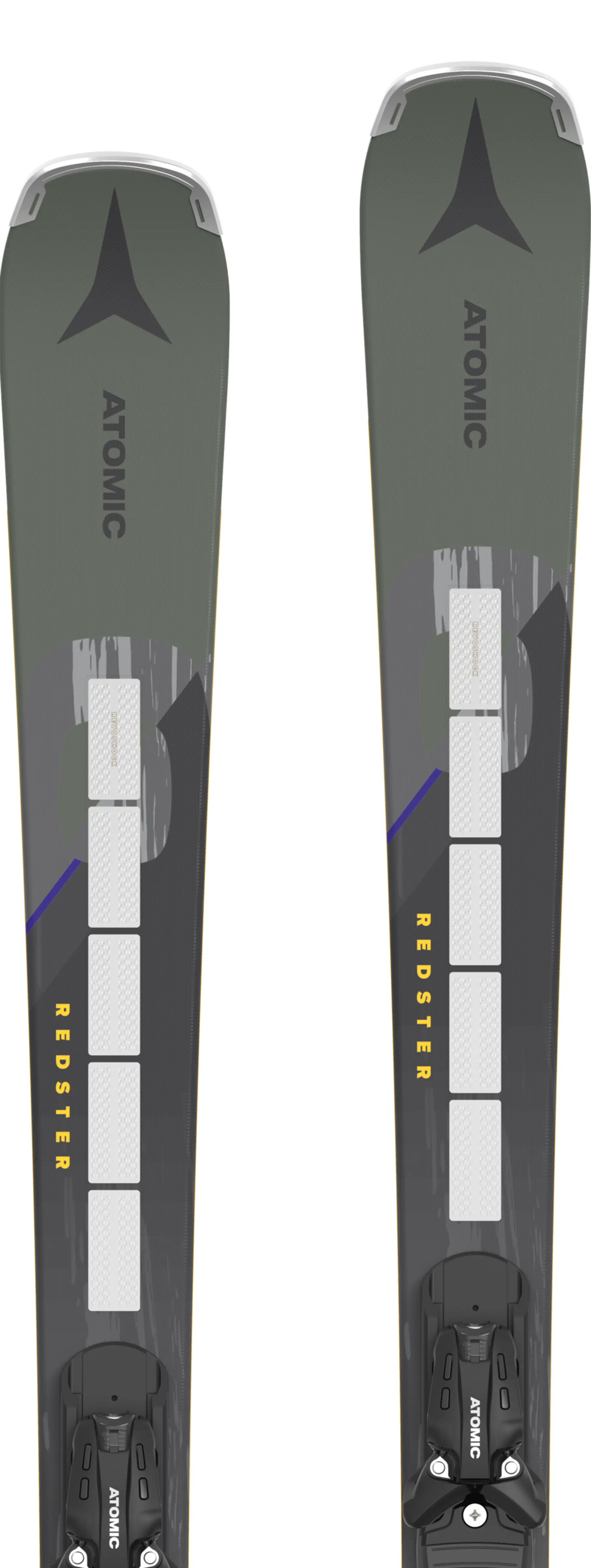 ATOMIC - REDSTER Q9.8 REVOSHOCK S SKIS, 159cm only W/ X 12 GW BINDINGS - 2023