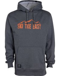 SKI THE EAST - Vista Pullover Hoodie, Mens - Charcoal