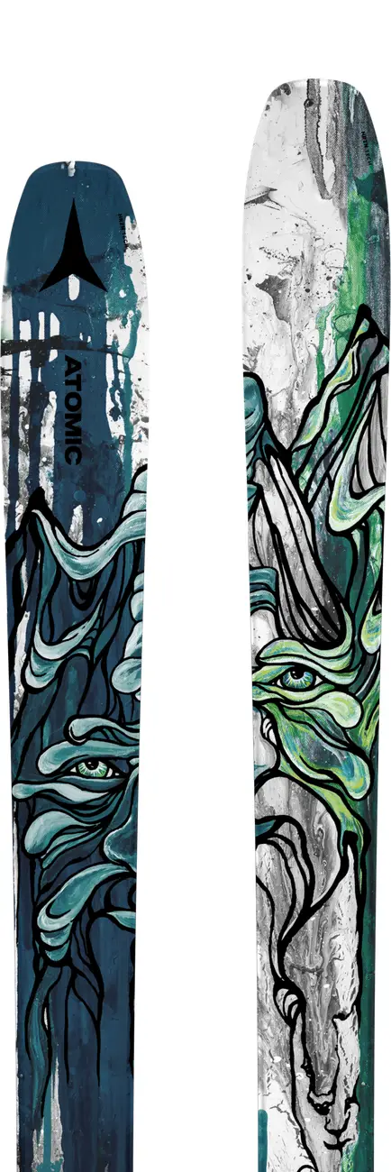 ATOMIC BENT 100 FLAT SKIS, size 188cm only  2024