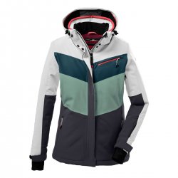 KILLTEC - KSW 253 WOMENS SKI JACKET -BLACK BLUE