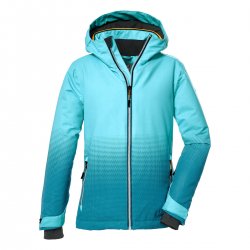 KILLTEC - KSW 183 GIRLS SKI JACKET - LIGHT TURQUOISE