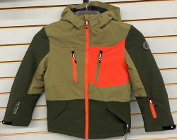 KILLTEC KSW 397 BOYS SKI JACKET, OLIVE - 2025