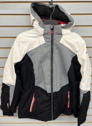 KILLTEC KSW 66 WOMENS SKI JACKET, GREY MELANGE - 2025