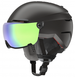 ATOMIC SAVOR AMID VISOR HD HELMET, BLACK - 2026