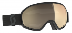 SCOTT UNLIMITED II OTG LIGHT SENSITIVE GOGGLE, BLACK + LS BRONZE CHROME - 2026