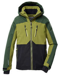 KILLTEC KSW 190 BOYS SKI JACKET, BLACK - 2026