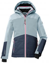 KILLTEC KSW 196 GIRLS SKI JACKET, LIGHT SMOKE BLUE - 2026