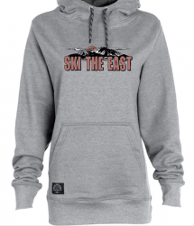 SKI THE EAST WOMENS VISTA HOODIE - GRAY - 2026