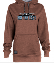 SKI THE EAST WOMENS VISTA HOODIE - BRICK - 2026