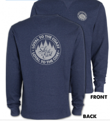 SKI THE EAST LOYALTY WAFFLE CREW - NAVY - 2026