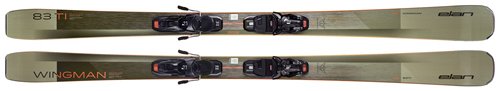 Image 0 of ELAN WINGMAN 83 TI SX MENS SKIS + ELX 11.0 GW BINDING - 2027	