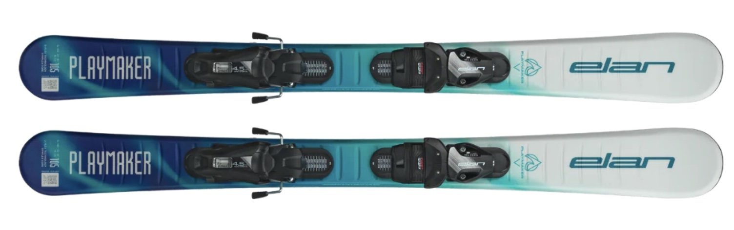 Image 0 of ELAN PLAYMAKER U-FLEX JR SHIFT SKIS + EL 4.5 GW BINDING - 2027