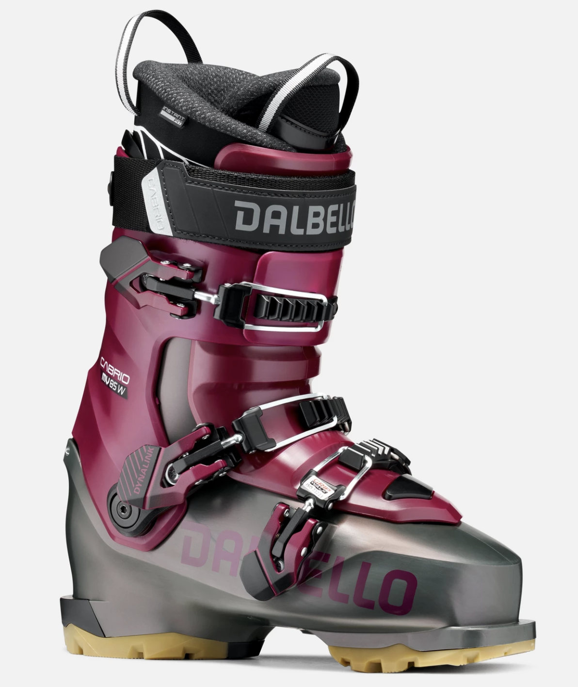 Image 0 of DALBELLO CABRIO MV 85 IF WOMENS SKI BOOTS, OPAL RED-BERRY - 2027