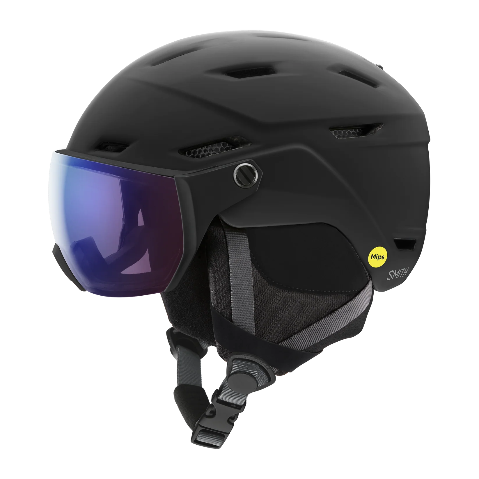 SMITH SURVEY MIPS HELMET MATTE BLACK+CP PHOTOCHROMIC ROSE FLASH  